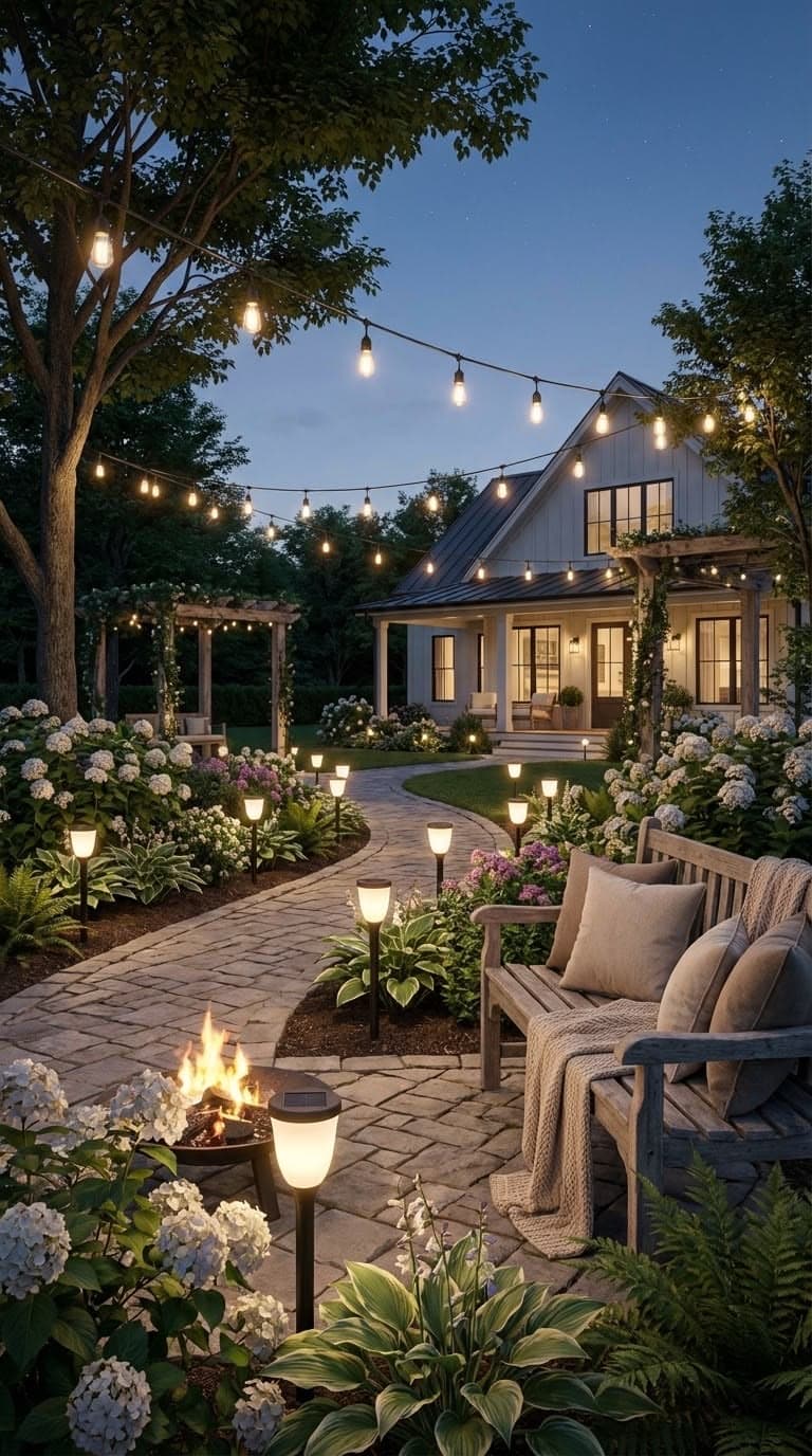 Craftsman Family Home with Garden & Mountain Views